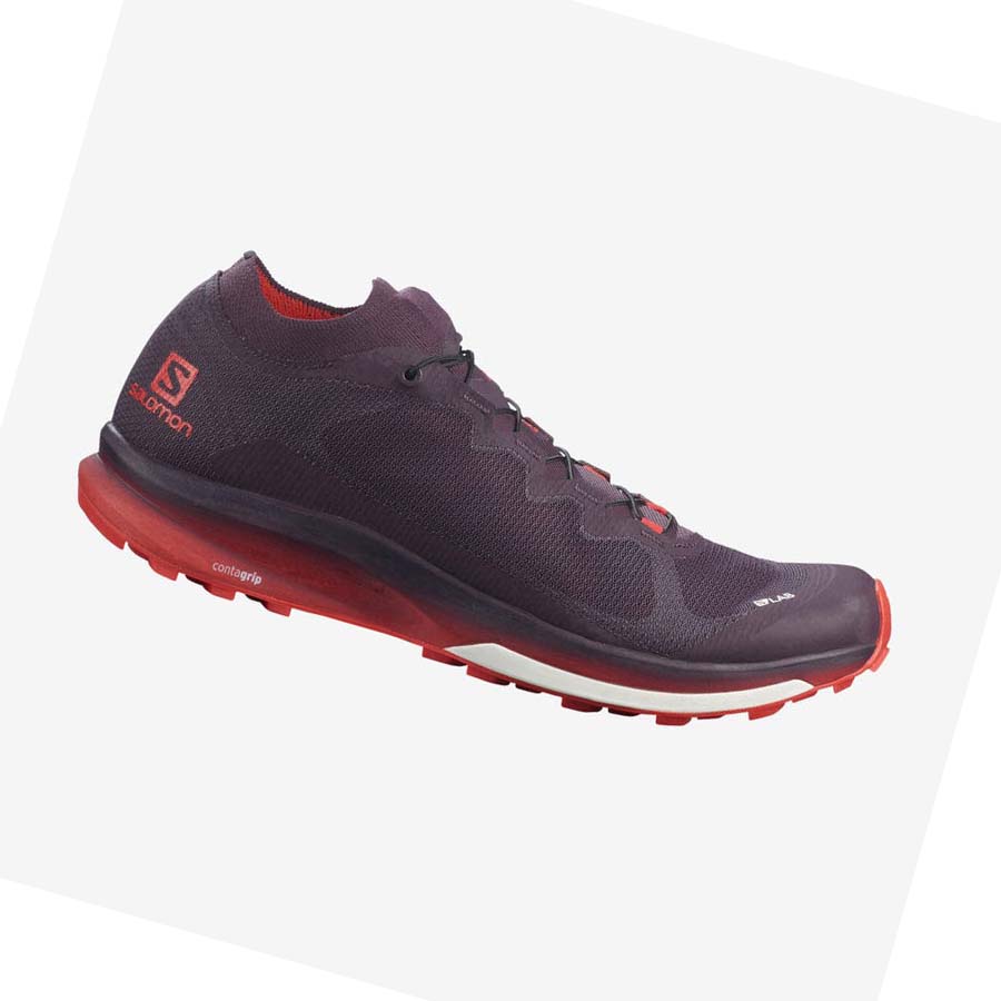 Salomon S/LAB ULTRA 3 Erkek Patika Koşu Ayakkabısı Mor | TR 3486QMA